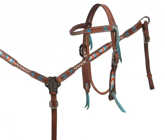 Painted Arrow Bronc Halter – EC Western Gear