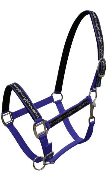 Tough 1 Neoprene Padded Adjustable Nylon Halter