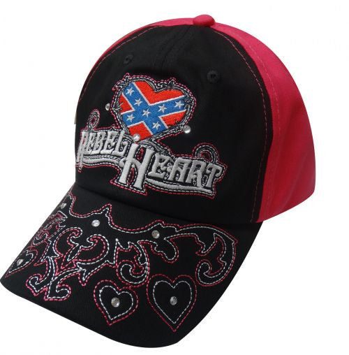 Rebel Heart Baseball cap. – Dark Horse Tack Company