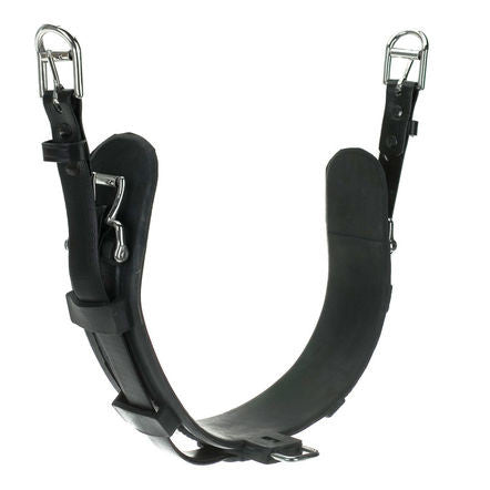 Girth to QH Elite harness, rubber w/ safety strap