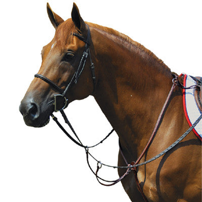 Exselle Elite Fancy High Raised Breastplate with Running Attachm