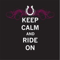 Tee Shirt "Keep Calm and Ride On"
