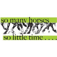 Tee Shirt "So Many Horses So Little Time"