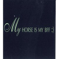 Tee Shirt "My Horse is my BFF"