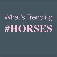 Tee Shirt "What's Trending #Horses..."