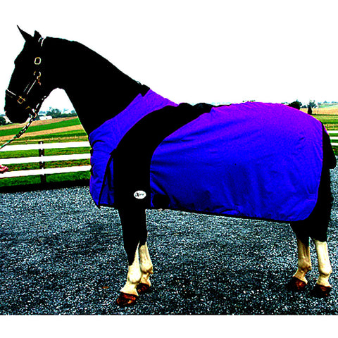 Exselle Prima Blanket-Royal Blue with Black