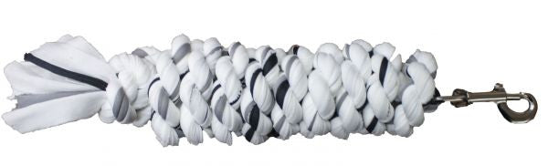 5/8" x 8' speckled cotton lead rope with bolt snap.