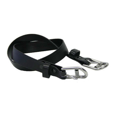 Safety strap for QH rubber girth, synthetic