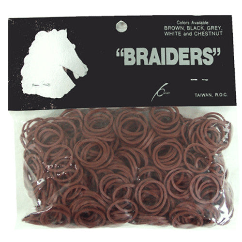 Braid Bands - Brown