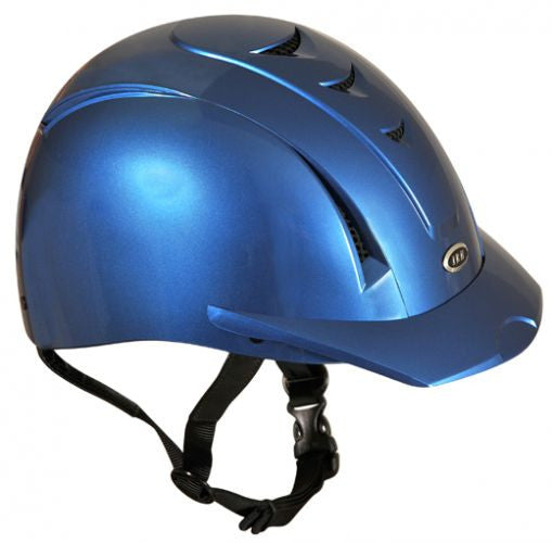 Equi Pro II helmet fron International Riding Helmets. -Blue Mist