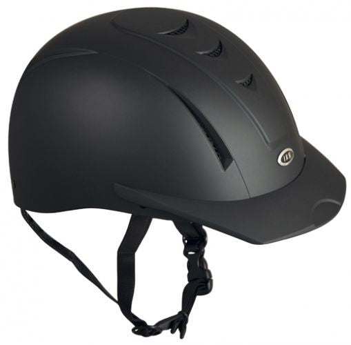 Equi Pro II helmet fron International Riding Helmets. -Matte Black