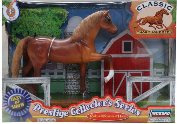 Classic Thoroughbred™ Rocky Mountain Horse 1:12 Scale figure.