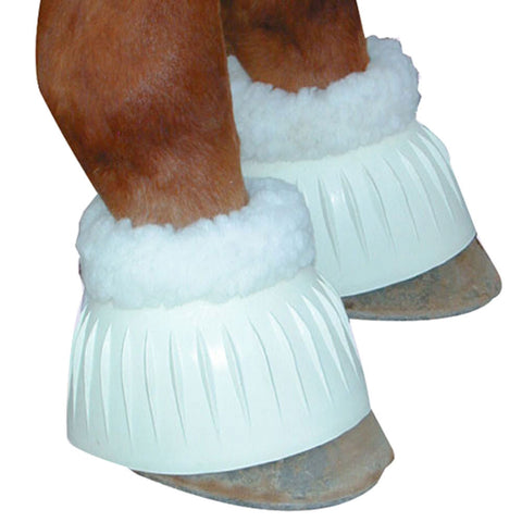 Fleece Lined Bell Boot - Medium White