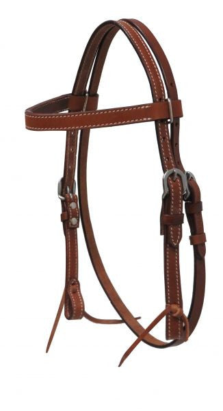 Showman ® PONY headstall with reins.
