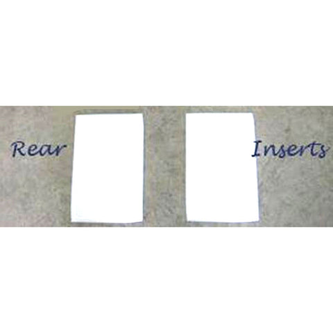 ThinLine Cotton Western Liner Inserts | Rear