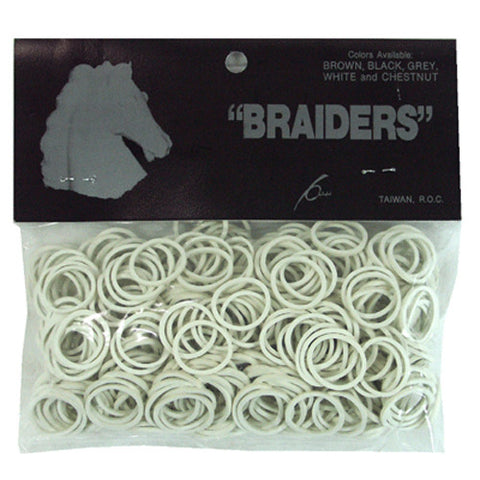 Braid Bands - White