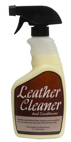 16 fl oz. Leather cleaner and conditioner