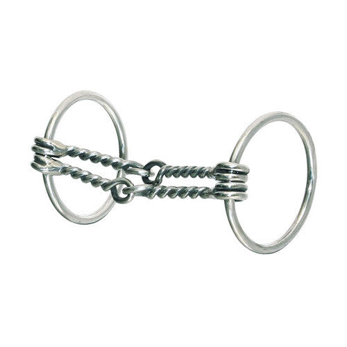 DOUBLE WIRE SNAFFLE