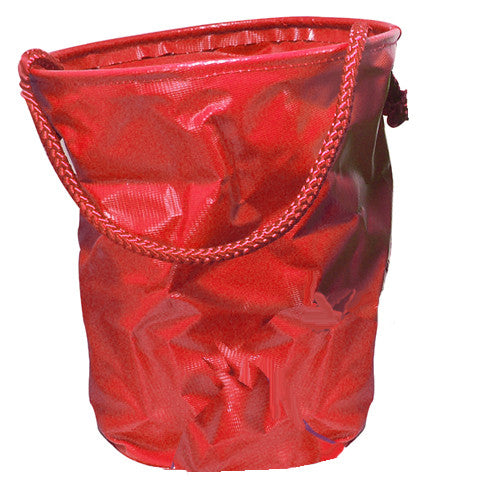 Collapsible Water Bucket Red
