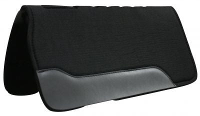 31" x 31" Black felt pad with shock absorbing neoprene center