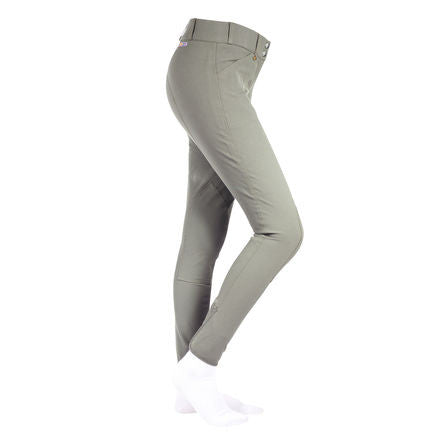 Horze Grand Prix Breeches with Leather Knee Patch, Women's