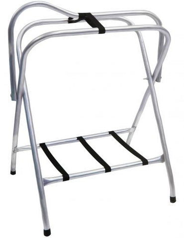 Western or English folding floor saddle rack. Made in USA. Shipped in lots of 4 or more.