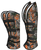 Showman ® Real Oak print shipping boots. Set of 4.