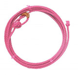 Youth/Kids 20ft waxed lariat rope with leather burner.