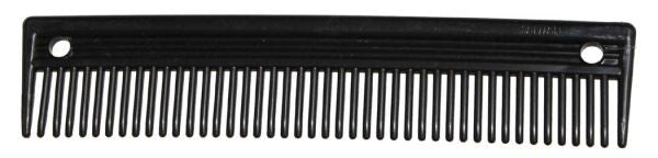 Mane comb. Plastic mane comb meaures 2" wide and 9" long