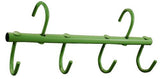 4 hook swivel halter tack bar. Made of enameled tubular and bar steel construction.