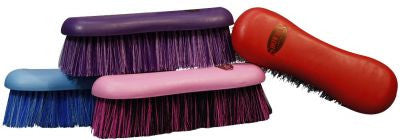 Showman™  Soft touch handle brush with stiff bristles. Made by Showman™ Products