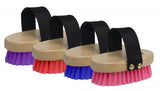 Showman ® junior size body brush with pony logo in bristles. Sold in lots of 12 only.