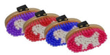 Showman ® junior size body brush with pony logo in bristles. Sold in lots of 12 only.