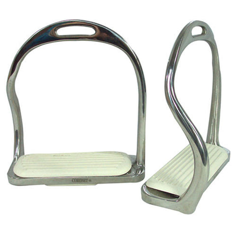 Foot Free Safety Stirrup Irons - 4 1/4"