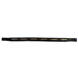 Elite Brow Band Black and Gold Clinchers
