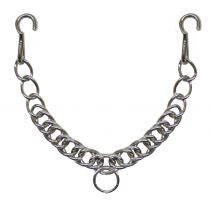 12" Stainless steel English chain with hooks