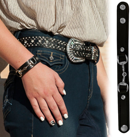 Leather Bracelet with Bit by 2kGrey