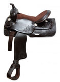 16" Economy Style Saddle with suede leather seat.