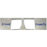 ThinLine Ultra Cotton Western Liner Inserts | Front | Bridge