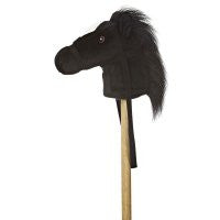 Aurora Giddy Up Stick Horse Black