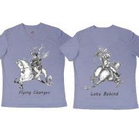 Jude Too Horse Tee Shirt "Flying Lead Changes