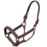 Fancy Stitched Leather Halter