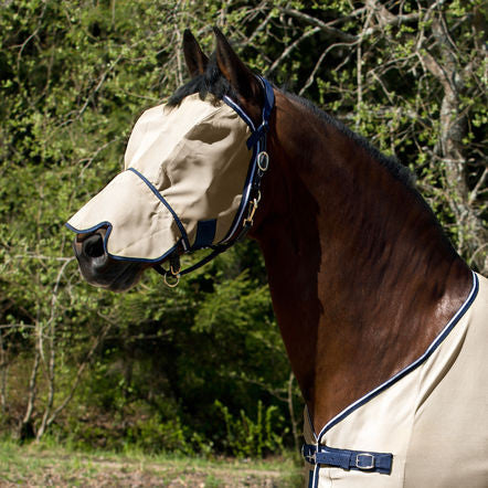 Horze Seville Fly Hood with Nose Protection