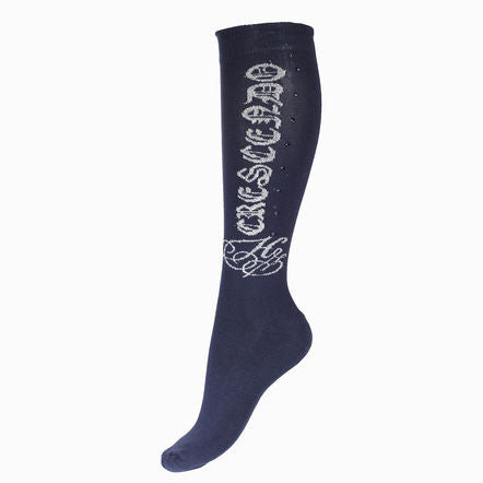 Horze Crescendo Crystal Winter Knee Socks