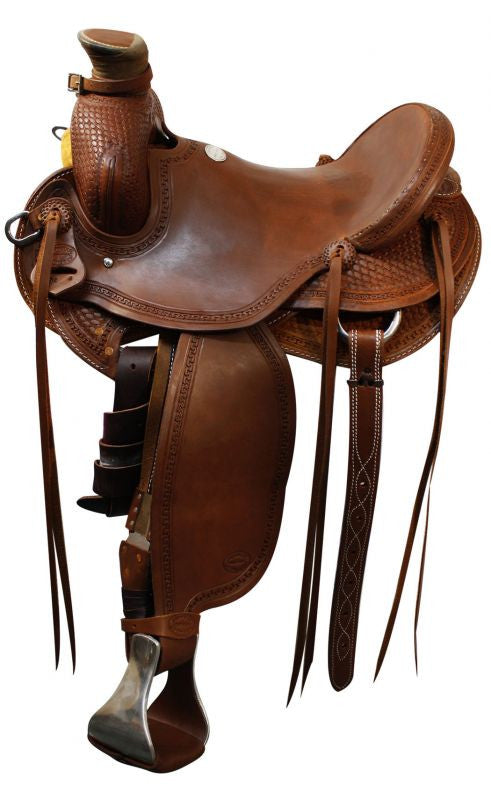 15", 16", 17"  Showman ® Roper saddle.