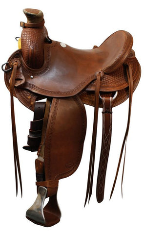 15", 16", 17" Showman™ Roper Saddle.