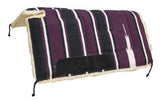 Showman™ 30" x 30" Navajo built up cut back pad with Kodel fleece bottom and suede wear leathers.