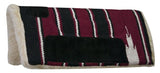 20" x 20" Economy Navajo mini pad with fleece bottom and suede wear leathers.