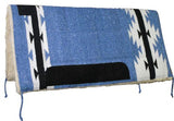 Showman™ 32" X 32" Deluxe Saddle Pad with Kodel Fleece Bottom and Navajo Design.