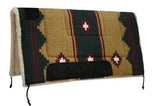 Showman™ 32" x 32" deluxe southwest pad with Kodel fleece and suede wear leathers.